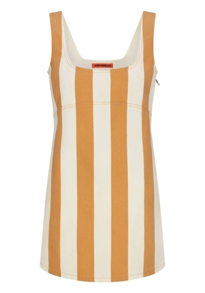 Simon Miller Sahara striped denim dress - Neutrals