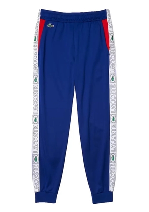 Lacoste logo-tape 'Cosmic' track pants - Blue