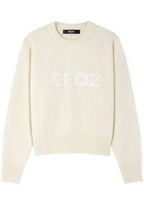 Versace 1978 Re-Edition logo sweater - White