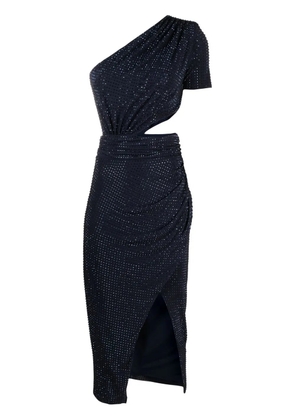 Self-Portrait cut-out midi dress - Blue