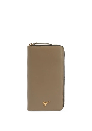 Giuseppe Zanotti Samuel continental wallet - Neutrals