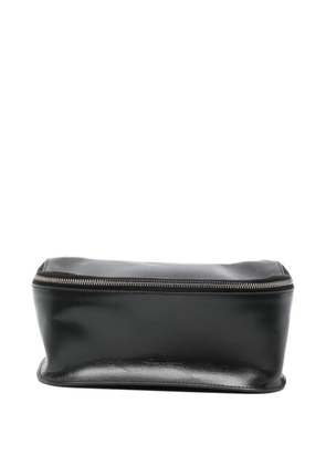 Rick Owens leather makeup bag - Black
