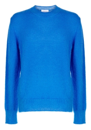 Off-White Arrows-intarsia crew-neck jumper - Blue