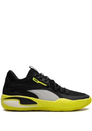 PUMA Court Rider 'Black/Yellow Alert' sneakers