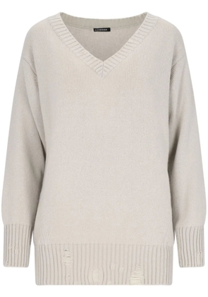 Canessa distressed sweater - Grey