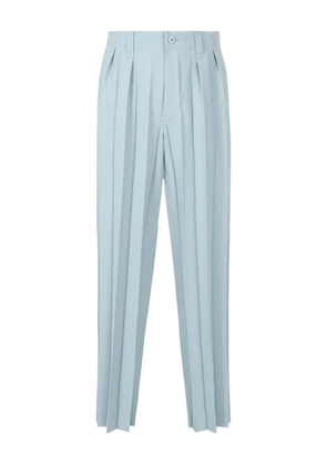 Homme Plissé Issey Miyake pleated trousers - Blue