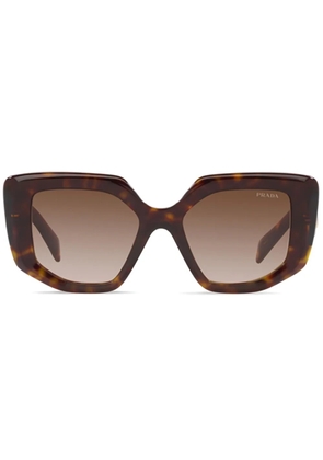 Prada Eyewear tortoiseshell-effect square sunglasses - Brown
