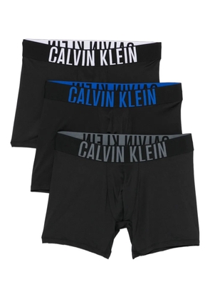 Calvin Klein logo boxers (set of three) - Black