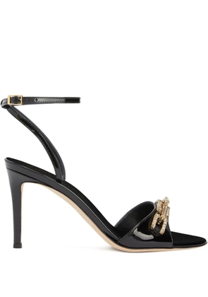 Giuseppe Zanotti Evry crystal-embellished sandals - Black