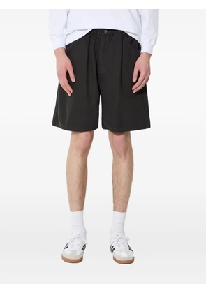 MANASTASH pockets elastic-waist shorts - Black
