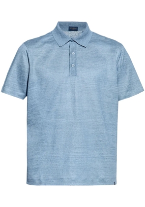 Paul & Shark linen polo shirt - Blue