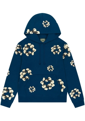 Denim Tears Cactus Tears Wreath hoodie - Blue