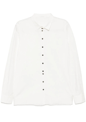 Label Under Construction button-up shirt - White