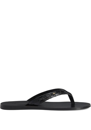 Giuseppe Zanotti Philemon leather sandals - Black