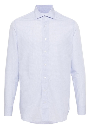 Lardini check-pattern shirt - Blue