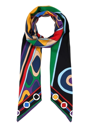 PUCCI printed silk foulard - Blue