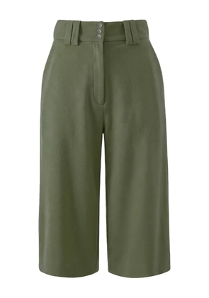 Vestiaire d'un Oiseau Libre belt-loops cropped trousers - Green
