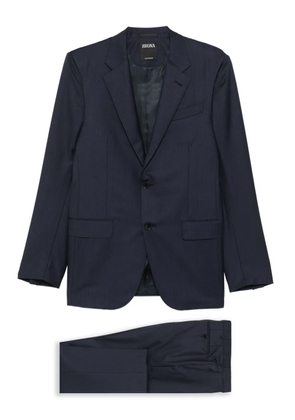 Zegna pinstripe two-piece suit - Blue
