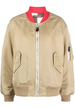 Undercover x Fragment Design reversible bomber jacket - Neutrals