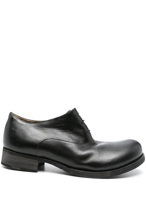 Ma+ leather Oxford shoes - Black