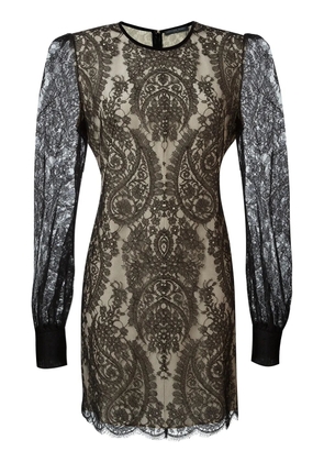 Alexander McQueen lace dress - Black