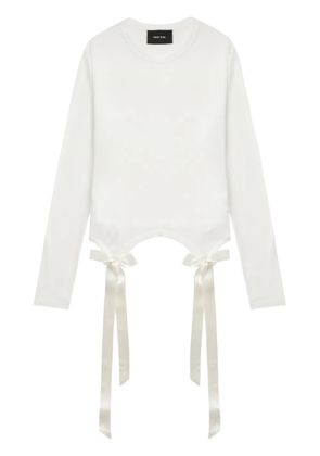 Simone Rocha bow-detail top - White