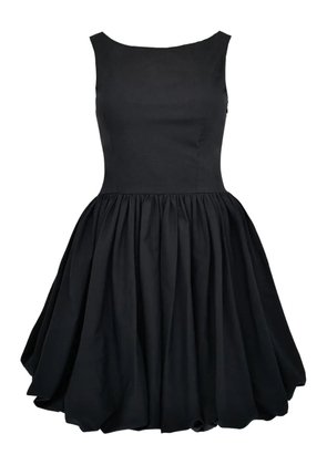 AZEEZA Ananya balloon mini dress - Black