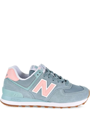 New Balance 574 suede sneakers - Green