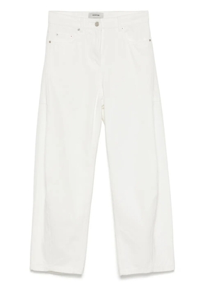 System curved-fit jeans - White