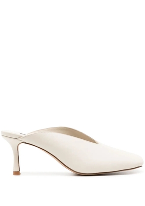 Senso Jaynee leather mules - White