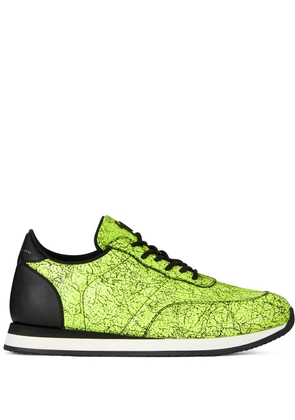 Giuseppe Zanotti Jimi Running lace-up low-top sneakers - Yellow