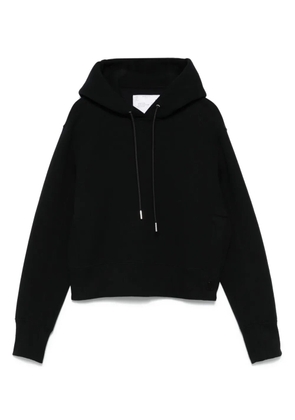 sacai S Sponge hoodie - Black