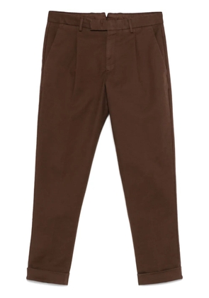 PT Torino tapered trousers - Brown