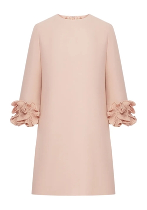 Valentino Garavani ruffle-trim mini dress - Pink