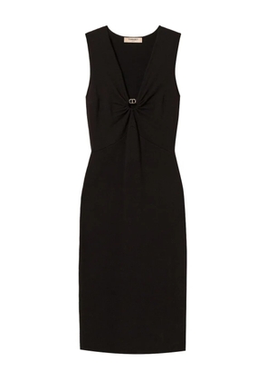 TWINSET V-neck sleeveless dress - Black