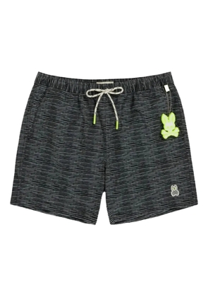Psycho Bunny Lukas Hand Drawn swim shorts - Black