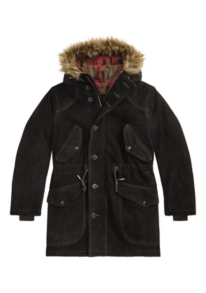 Ralph Lauren RRL faux fur-trim hooded parka - Black