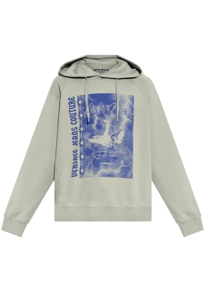 Versace Jeans Couture Swan logo hoodie - Grey