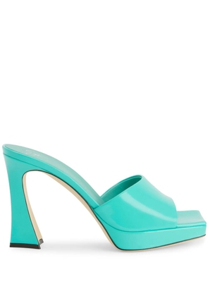Giuseppe Zanotti 100mm Solhene sandals - Green