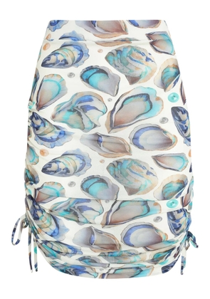 Brigitte Mary mini skirt - Neutrals