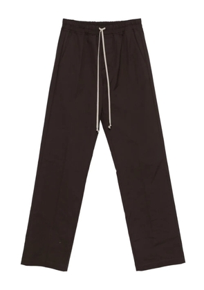 Rick Owens drawstring-cuffed trousers - Brown