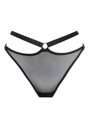 Bordelle cut-out briefs - Black