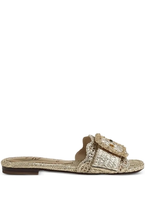 Sam Edelman Bambi woven sandals - Gold