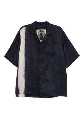 Ziggy Chen printed shirt - Blue