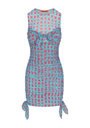 Simon Miller Sonora mesh mini dress - Blue