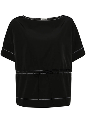 Simkhai cotton blend top - Black