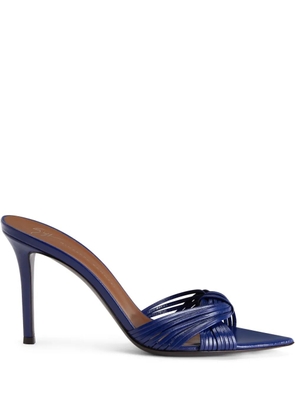 Giuseppe Zanotti 90mm Intriigo Knot sandals - Blue