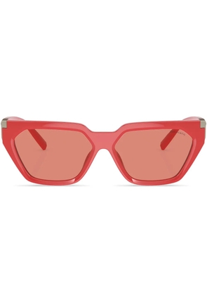 Tiffany & Co Eyewear tinted-lenses cat-eye sunglasses - Red