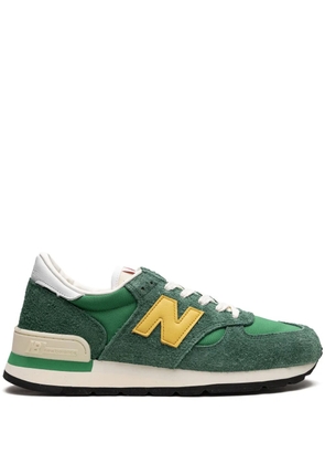 New Balance 990 V1 'Green/Gold' sneakers