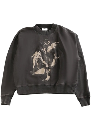 Off-White graphic-print sweatshirt - Black